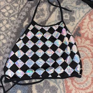 Rave halter top